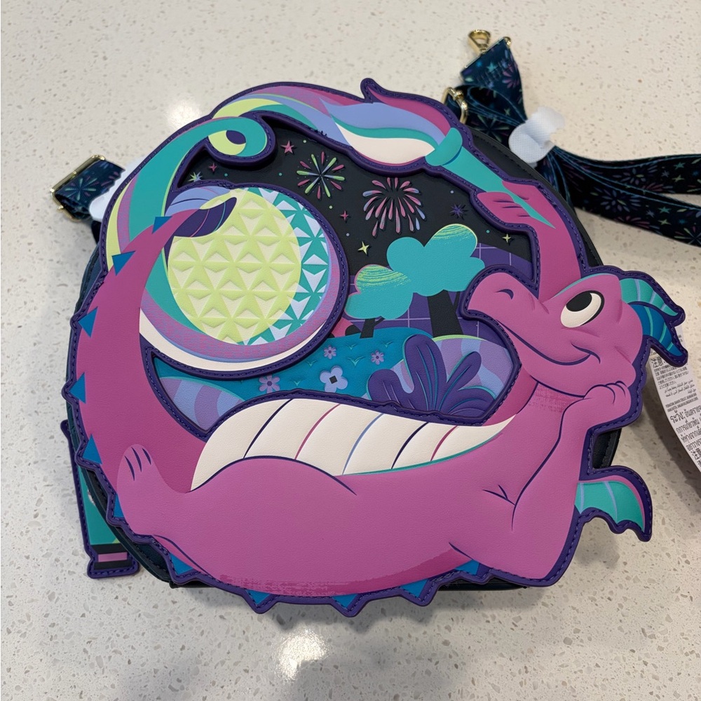 Lounge Fly Figment 2026 Festival of the Arts convertible backpack/purse